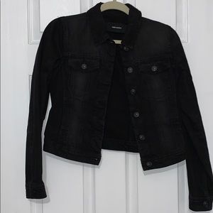 Black jean jacket
